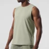 Conquer Muscle Tank - Limestone