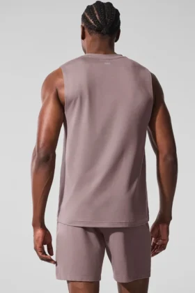 Conquer Muscle Tank – Mushroom