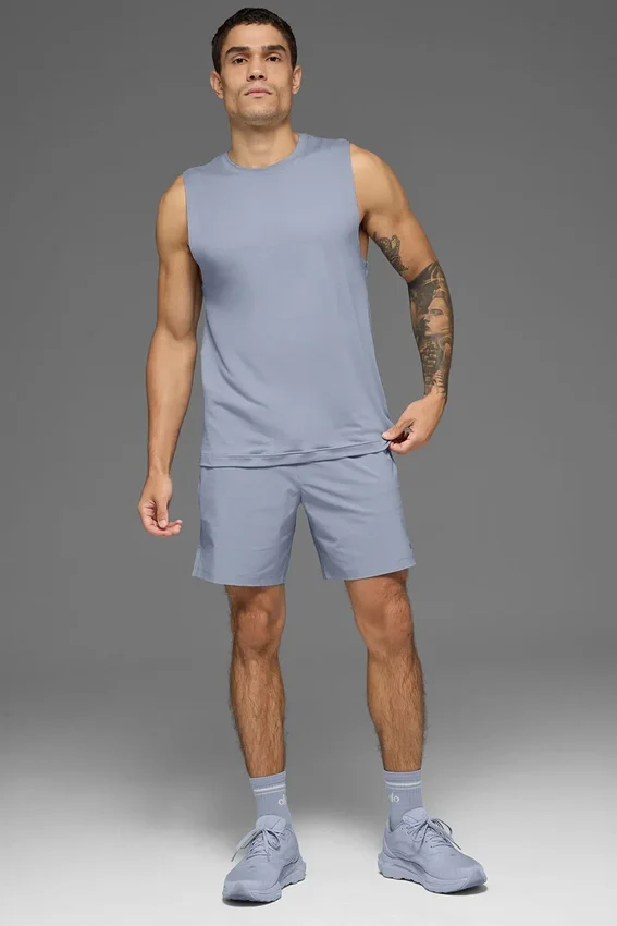 Conquer Muscle Tank - Winter Frost