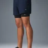 Conquer React 2-in-1 Performance Short - Navy/Black