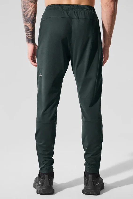 Conquer React Performance Pant - Charcoal Green