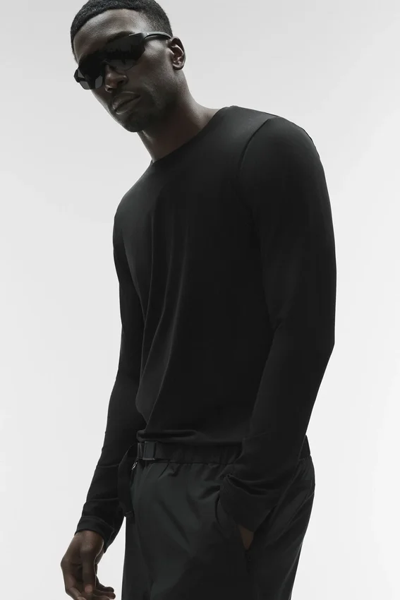 Conquer Reform Crewneck Long Sleeve - Black