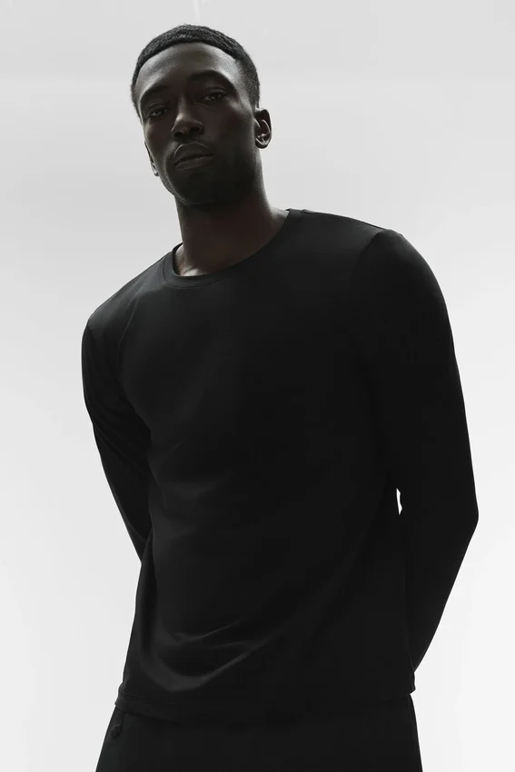 Conquer Reform Crewneck Long Sleeve - Black
