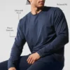 Conquer Reform Crewneck Long Sleeve - Navy