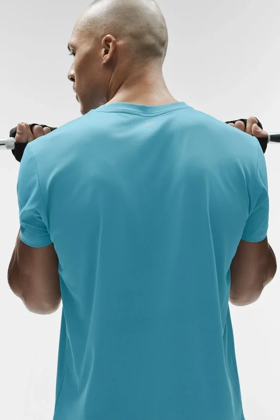 Conquer Reform Crewneck Short Sleeve - Blue Breeze