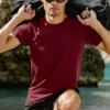 Conquer Reform Crewneck Short Sleeve - Garnet