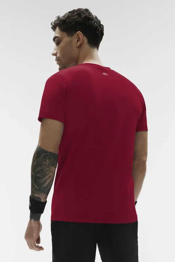 Conquer Reform Crewneck Short Sleeve - Garnet