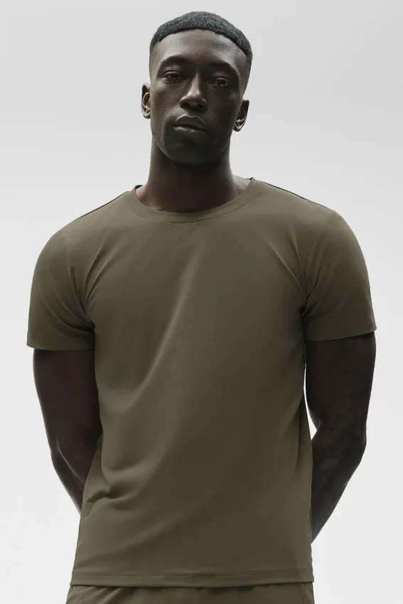 Conquer Reform Crewneck Short Sleeve - Olive Tree