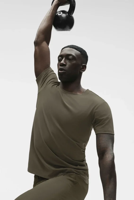 Conquer Reform Crewneck Short Sleeve - Olive Tree