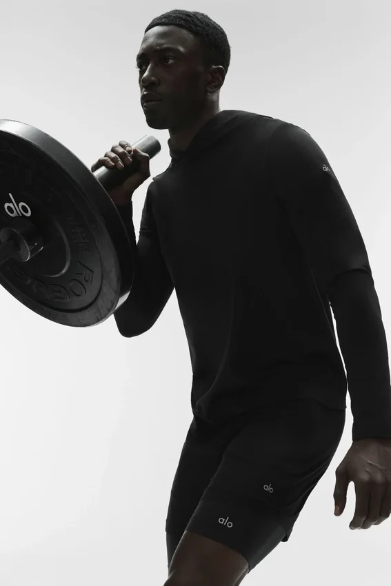 Conquer Reform Long Sleeve with Hood - Black