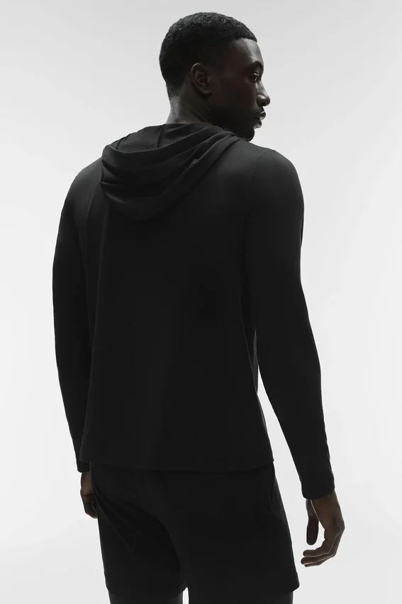 Conquer Reform Long Sleeve with Hood - Black