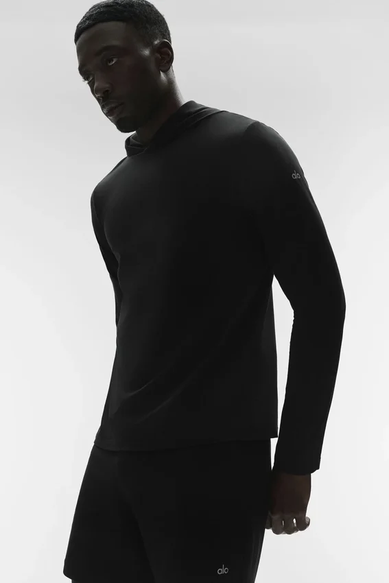 Conquer Reform Long Sleeve with Hood - Black