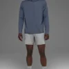 Conquer Reform Long Sleeve with Hood - Bluestone