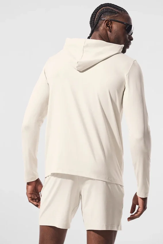 Conquer Reform Long Sleeve with Hood - Bone