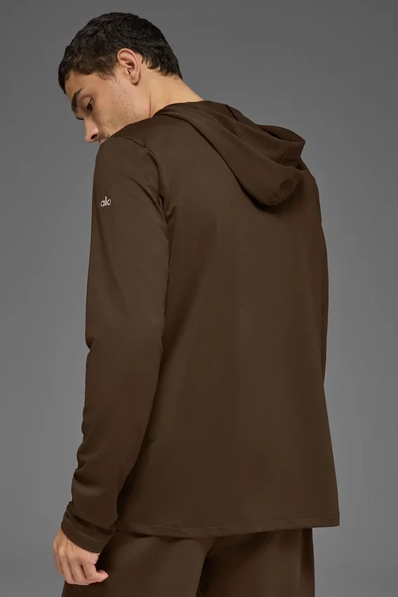 Conquer Reform Long Sleeve with Hood - Espresso