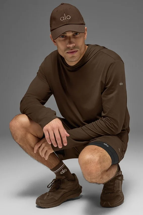 Conquer Reform Long Sleeve with Hood - Espresso