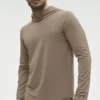 Conquer Reform Long Sleeve with Hood - Gravel