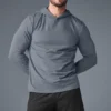 Conquer Reform Long Sleeve with Hood - Steel Grey