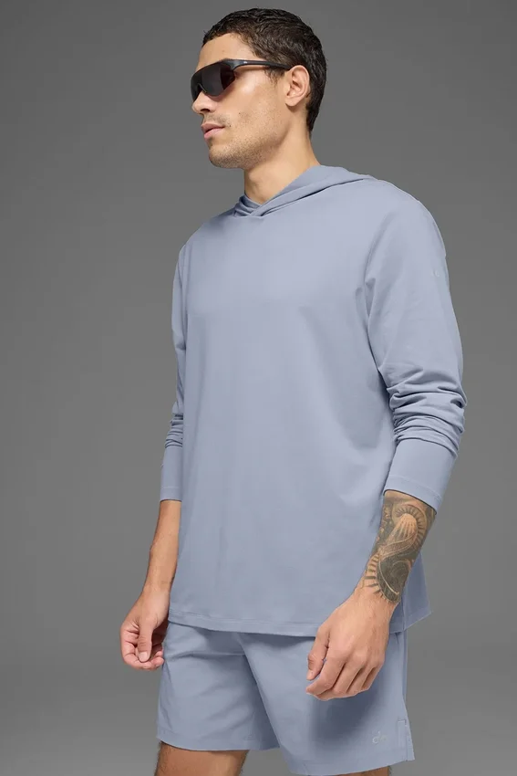 Conquer Reform Long Sleeve with Hood - Winter Frost