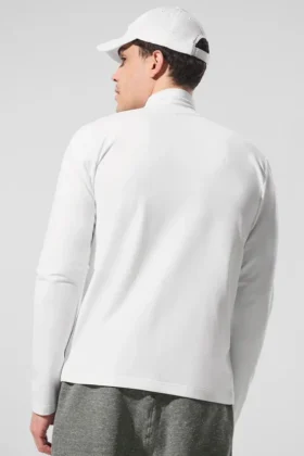 Conquer Reform Mock Neck Long Sleeve – White