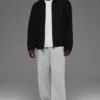 Cotton Canvas Coaches Jacket - Black