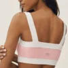 Cotton Cashmere Capri Dream Bra - Sundrenched Pink/White