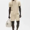 Cotton Cashmere Ever Soft Short Sleeve Crew - Sandy Beige