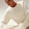 Courchevel Cashmere Gloves - Ivory