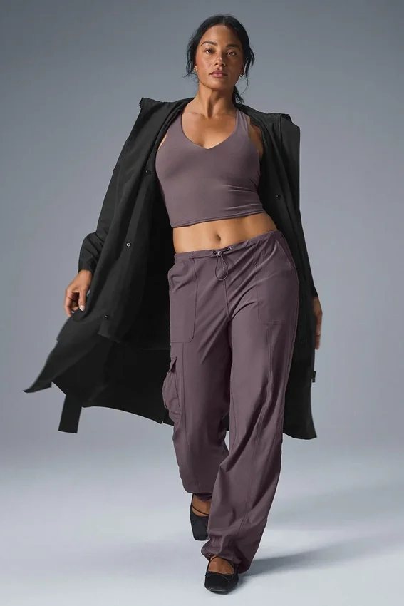 Crinkle on the Move Trench - Black
