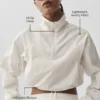 Cropped 1/4 Zip Alumni Pullover - Ivory