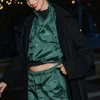 Cropped Afterglow Pullover - Winter Ivy