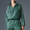 Cropped Afterglow Pullover - Winter Ivy