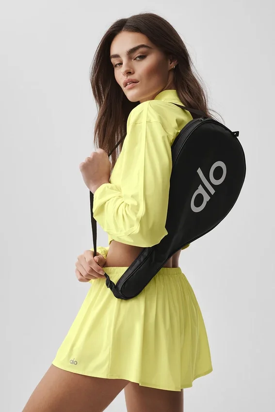 Cropped Breezy Full-Zip Cover up - Sunshine