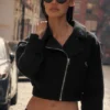 Cropped Cosmopolitan Jacket - Black