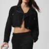 Cropped Cosmopolitan Jacket - Black