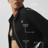 Cropped Fan Favorite Full Zip Jacket - Black