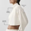 Cropped Serenity Coverup - Ivory