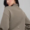 Cropped Serenity Coverup - Light Cocoa