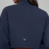 Cropped Serenity Coverup - Navy