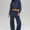 Cropped Serenity Coverup - Navy