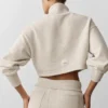 Cropped Serenity Coverup - Oatmeal Heather