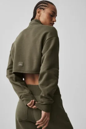 Cropped Serenity Coverup – Olive Tree