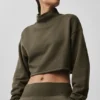 Cropped Serenity Coverup - Olive Tree