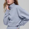 Cropped Serenity Coverup - Winter Frost
