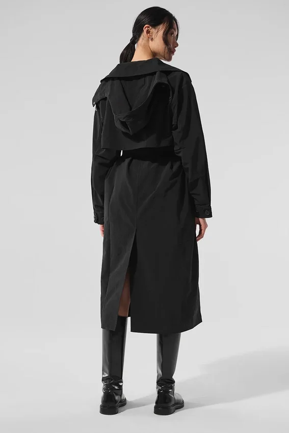 Daybreak Long Coat - Black