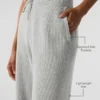 Domain Rib Knit Sweatpant - Athletic Heather Grey
