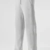 Domain Rib Knit Sweatpant - Athletic Heather Grey