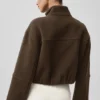 Double Face Wool City Girl Jacket - Espresso
