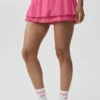 Double or Nothing Tennis Skirt - Paradise Pink