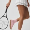 Double or Nothing Tennis Skirt - White